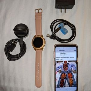 Galaxy so phone and galaxy watch